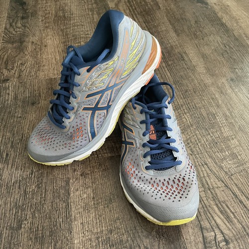 ASICS GEL Cumulus 21 scarpa da corsa atletica uomo taglia 8 grigio blu 1011A715