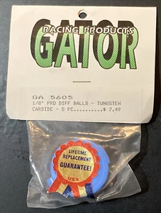 Gator Racing Products GA 5605 1/8" Pro Diff Balls Tungsten RC Model Part NEW - Picture 1 of 2