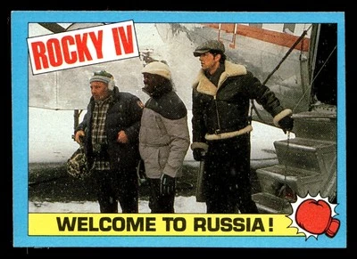 1985 Topps Welcome to Russia! #27 Rocky IV - Image 1 of 2