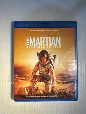 The Martian (Extended Edition) (Blu-ray, 2015) With Unused Code - Image 1 of 4