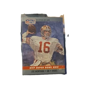 1990 Pro Set Super Bowl MVP's #24 Joe Montana San Francisco 49ers Football Card - Picture 1 of 2