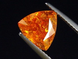 Sphalerit Zinkblende / Sphalerite 2,94 Ct. Trillion Spanien (5426t) - Bild 1 von 2