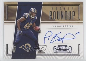 2016 Panini Contenders Rookie Roundup Auto RPS Pharoh Cooper #7 Auto RC - Picture 1 of 4