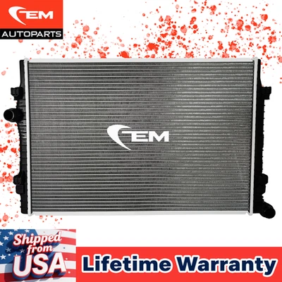 Aluminum Core Cooling Radiator OE Replacement for 15-22 Audi A3/Q3/S3/TT 13529 Foto 1 de 4