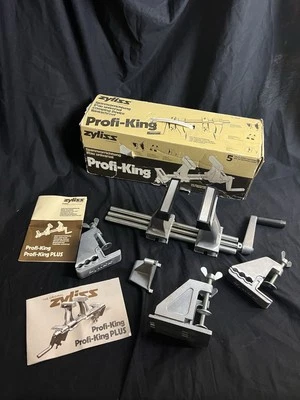 Zyliss Profi-King Wood Working Vice Swiss Made Jaws Vise Hobby (Missing 1 Chuck) - Image 1 of 4
