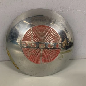 VINTAGE 1948 1949 1950 DODGE PILOTHOUSE B-SERIES TRUCK WHEEL HUBCAP 48 49 50 8" - Picture 1 of 11