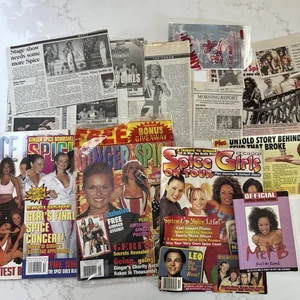 Spice Girls Lot • 1990s • Magazines Posters Newspaper Tour Photos book • OM-15 - Picture 1 of 18