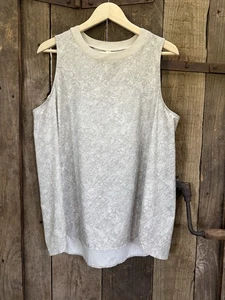 Athleta Shirt Damen 1X hellbraun Zephyr raffiniert abstrakt ärmellos sportlich Tank - Bild 1 von 9