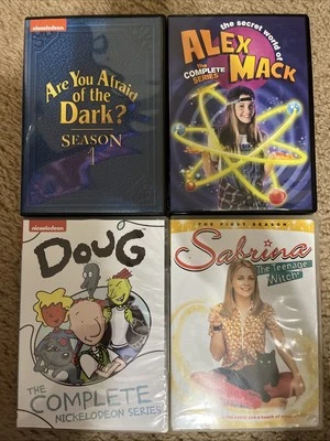 90’s OOP NICKELODEON DVD LOT:,Are You Afraid of the Dark? Season 1, Doug, Alex M - Image 1 of 2