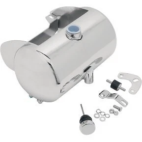 Tanque de aceite Drag Specialties 0710-0021 cromado personalizado para 84-99 Softail Foto 1 de 2