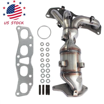 Nuevo colector de escape con convertidor catalítico Nissan Altima 2007-2013 2,5 L Foto 1 de 4