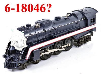 Lionel 6-18046 Wabash Hudson SOLO LOCO (sin licitación) /3//1996 Foto 1 de 4