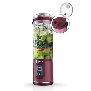 Ninja Blast Portable Blender 18oz Smoothie Cup USB Rechargeable Blender - Picture 1 of 13