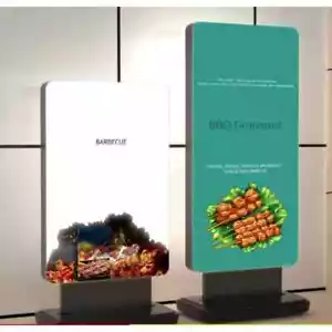 Kundenstopper LED DIN A1 Plakatständer Werbetafel Gehwegaufsteller Doppelseitig - Bild 1 von 17