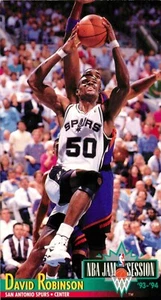 1993 SAN ANTONIO SPURS NBA Card DAVID ROBINSON Fleer Jam Session - Bild 1 von 3