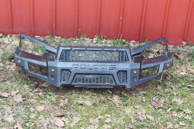 Polaris Ranger 570 900 1000 1000D HST Diesel Bumper Grill Front With Lights - Image 1 of 4