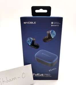 Auriculares estéreo inalámbricos verdaderos completos de alta calidad Noble Audio Focus Pro con caja - Imagen 1 de 10