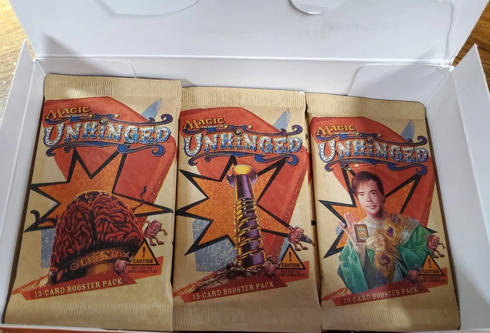 Magic The Gathering Unhinged Booster Pack NEW FACTORY SEALED English - Image 1 of 1