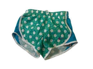 Nike Girls DRI-FIT Polka Dot Tempo Running Athletic Tempo Shorts, Green - Picture 1 of 41