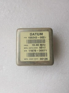 DATA 105243-002 10MHZ OCXO +24VDC - Zdjęcie 1 z 3