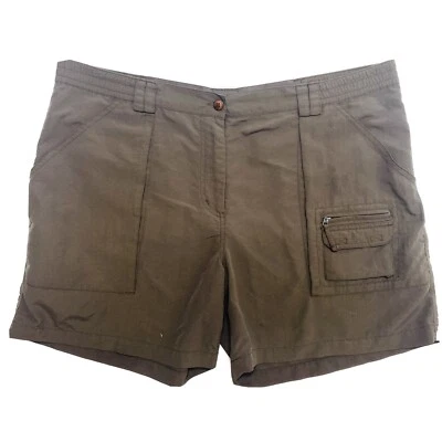 Pantalones Cortos World Wide Sportsman Nylon Para Mujer Talla 16 Aire Libre Aventura Senderismo Marrón Foto 1 de 4