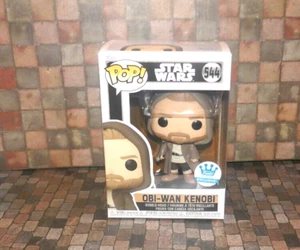 FUNKO POP 2020 STAR WARS FUNKO SHOP OBI-WAN KENOBI #544 DISNEY PLUS - Foto 1 di 3