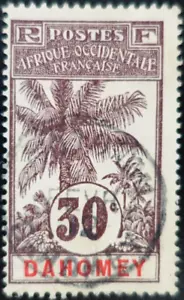 TIMBRE des COLONIES FRANÇAISES - DAHOMEY N°25 oblitéré CACHET à DATE - Imagen 1 de 2