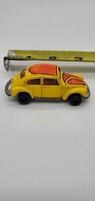 Tomica (1977) TOMY Coche Nº Volkswagen Beetle Bug F20 amarillo fundido a presión vintage (ax) Foto 1 de 4