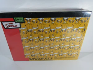 550 PIECE JIGSAW PUZZLE IMPOSSIPUZZLE THE SIMPSONS "HOMER"  100% Complete MINT! - Picture 1 of 4