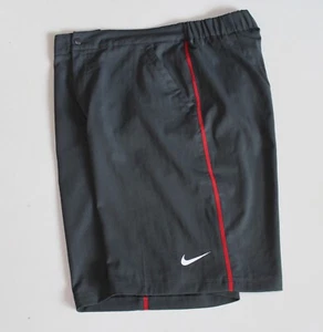 Men's Nike Roger Federer RF 2011 US Open NYC Tennis Shorts Gray (size M) - Picture 1 of 15