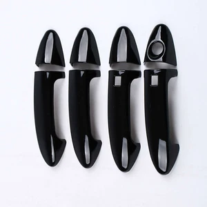Door Handle Lid Smartkey Cover Trim For 2013-2022 Ford EcoSport/Fiesta ABS Black - Picture 1 of 1