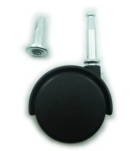 Ruedas giratorias/rueda de muebles de 1,5" 4 piezas/piezas con enchufe sin silla de freno de repuesto - Imagen 1 de 2