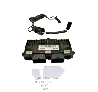 2014 Ski-doo Gsx 900 Le Ace XS Cdi Ecu Ecm Computer & Dess Key Tether  - Image 1 of 4