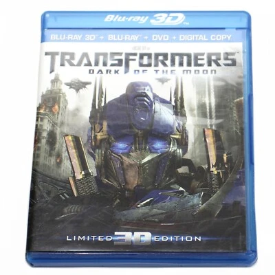 Transformers Dark of the Moon Limited 3D Edition Blu-Ray 4 Disc Set - Image 1 of 4