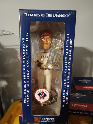 Jared Washburn 2002 World Series Champions Bobblehead Cover