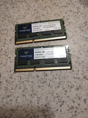 Timetec 8GB DDR3L / DDR3 1600Mhz (DDR3L-1600) PC3L-12800 / PC3-12800(PC3L-12800S - Image 1 of 2