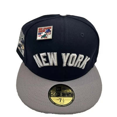 New York Yankees New Era 59FIFTY Big League Chew Hat Cap w/ Pin Men’s Size 7 5/8 - Image 1 of 3