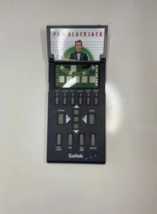 Saitek Pro Blackjack 1992 elektronisches Retro Kartenspiel Glücksspiel Casino Poker - Bild 1 von 3