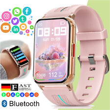 Für Samsung Huawei Damen Smartwatch Armbanduhr Blutdruck Fitness Tracker 2023