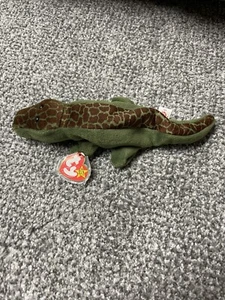 TY Beanie Baby “Ally” the Alligator Retired Vintage Collectible (9 inch) - Picture 1 of 9
