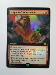 Purphoros's Intervention FOIL - Extended - Theros Beyond Death (Magic/mtg) - Bild 1 von 2