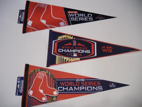 MLB 2018 Boston Red Sox World Series Champions Pennants NEW Cover