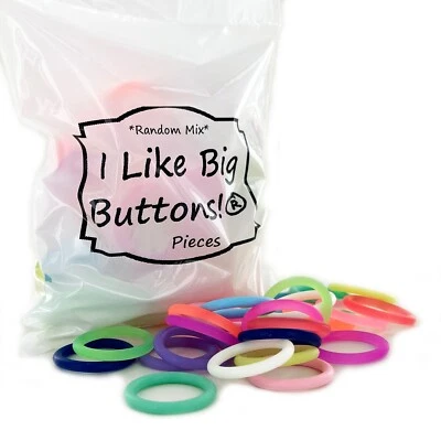 O-Rings - 50 - Silicone Water Bottle Holder/Drink Charms/Pacifier Clips Adapters - Image 1 of 4