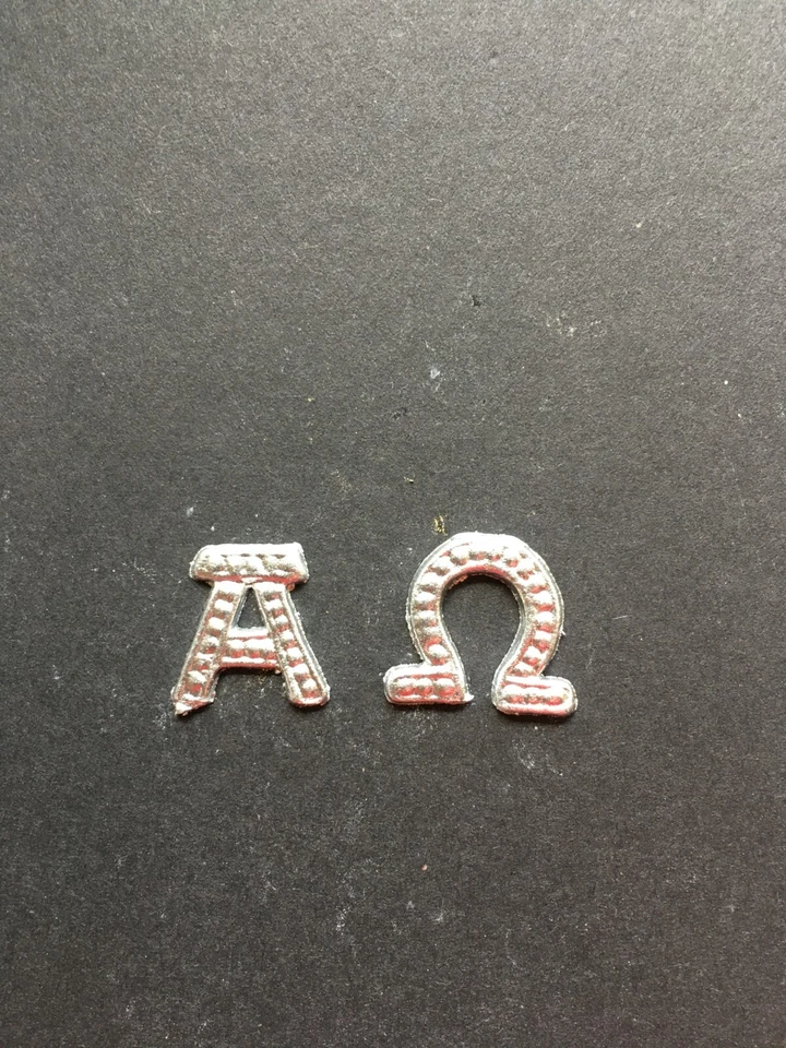 Verzierwachs Alpha Omega  Kerzenwachs Wachsdekor Borte Wachs Wachskerze - Bild 1 von 1