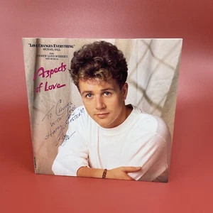 Michael Ball Love Changes Everything / Aspects... 7" Vinyl UK 1989 45 RPM Single - Picture 1 of 2