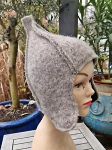 Mütze aus Wollwalk, warm gefüttert***Ohrenklappen***Sirri**5 Farben - Bild 1 von 9