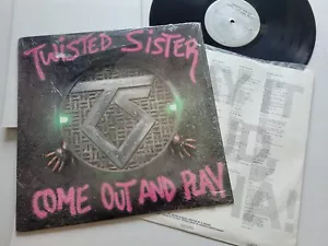 TWISTED SISTER - Come Out and Play 1985 HARD ROCK METAL + lyric inner NM/NM - Imagen 1 de 8
