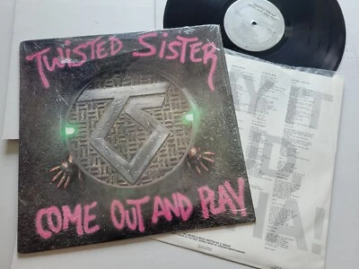 TWISTED SISTER - Come Out and Play 1985 HARD ROCK METAL + lyric inner NM/NM - Image 1 of 4