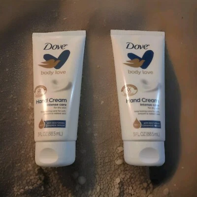 Dove Body Love Hand Cream Intense Care for Dry Skin ( 3 oz ) * 2 Pack * - Image 1 of 4
