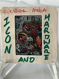 MILESTONE MEDIA COMICS IKONE & HARDWARE SELTENE ZELLE ORIGINALDRUCK KUNSTNEGATIV - Bild 1 von 2